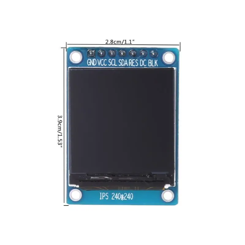 1.3 IPS TFT LCD screen ST7789 