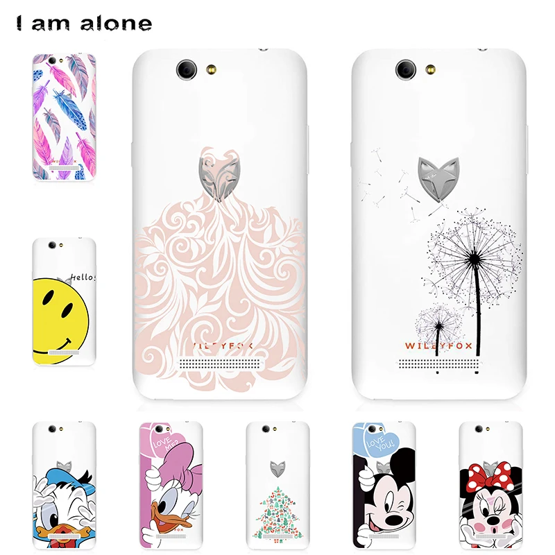 أنا وحدها جراب هاتف ل Wileyfox شرارة 5.0 \