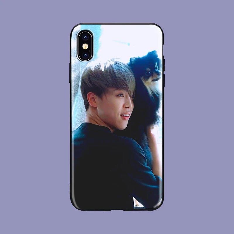 Euphoria Jungkook KPOP MAN мягкий силиконовый черный чехол для телефона для iPhone11 pro 5se 6 6s 7 8 plus X Xs XR max Jimin kim minyun - Цвет: 1071