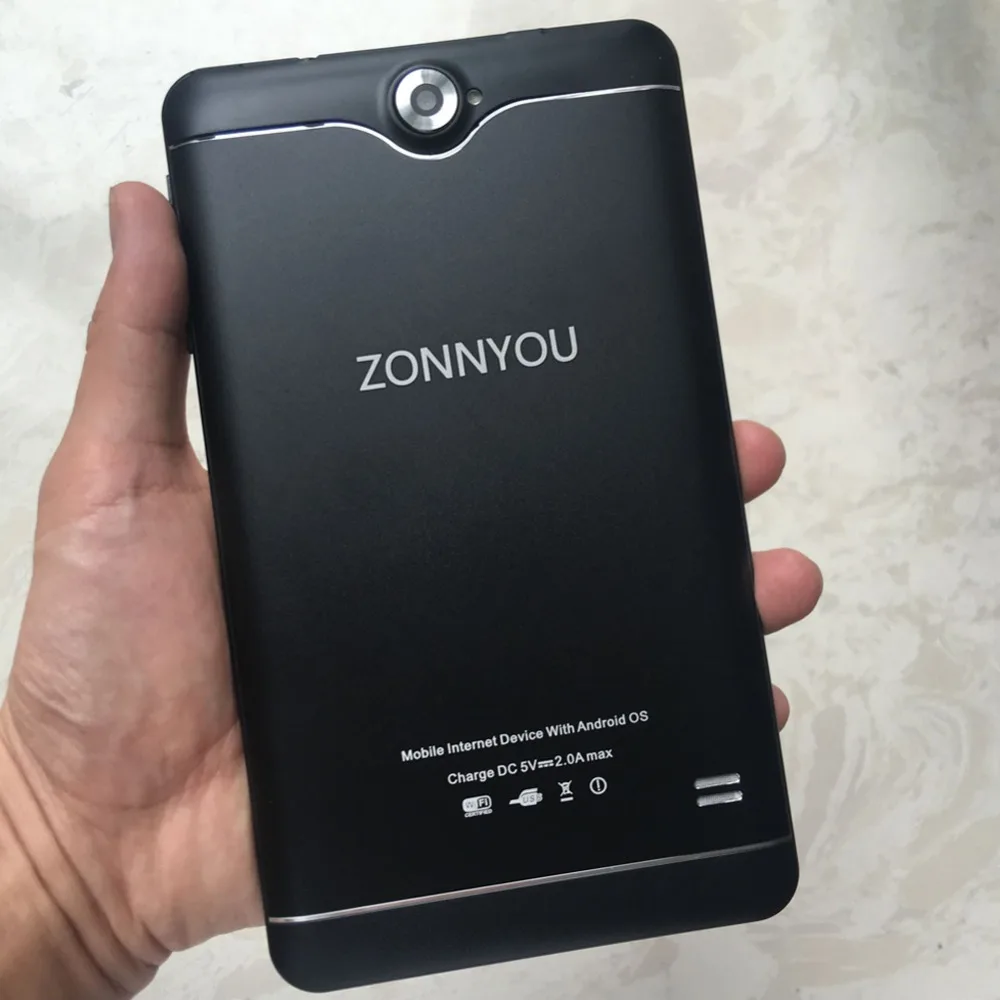 ZONNYOU 7 inch  Tablet DUAL SIM Card 3G Phone Call Tablets Android 7.0 Tablet PC IPS screen GPS WIFI 8GB ROM Quad Core (3)