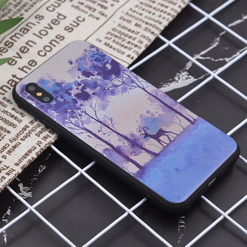 Чехол для iPhone 11 Pro, чехол для iPhone 5, 5S, 6, 6 S, 7, 8 Plus, X, XS, Max, Van Gogh, чехол для iPhone 7, мягкий чехол из ТПУ для iPhone XR, чехол - Цвет: 15