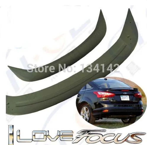 

new auto Car Primer Rear Trunk lip Spoiler Wing for Ford Focus 3 mk 3 mk3 Sedan 2012 2013 2014 2015