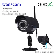 Горячие IP HW0027 720 P камеры видеонаблюдения Wi-Fi Беспроводной IP Security Камера Открытый Wi-Fi поддержки беспроводных 128 г TF карты