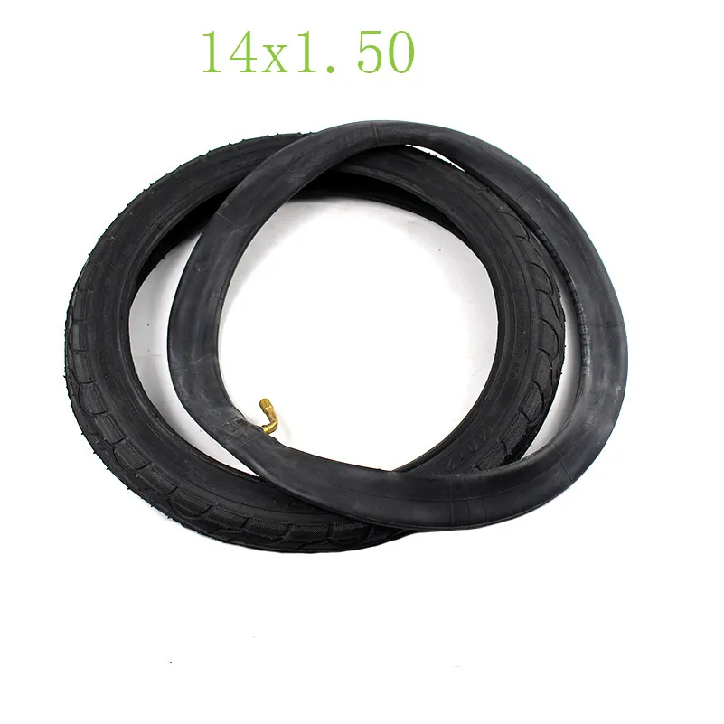 tube tyre Высококачественная практичная новая велосипедная Рама шины(40-254) 14X1,50 внутренняя камера колеса для велосипеда 14 дюймовые шины хорошего качества - Цвет: tube tyre