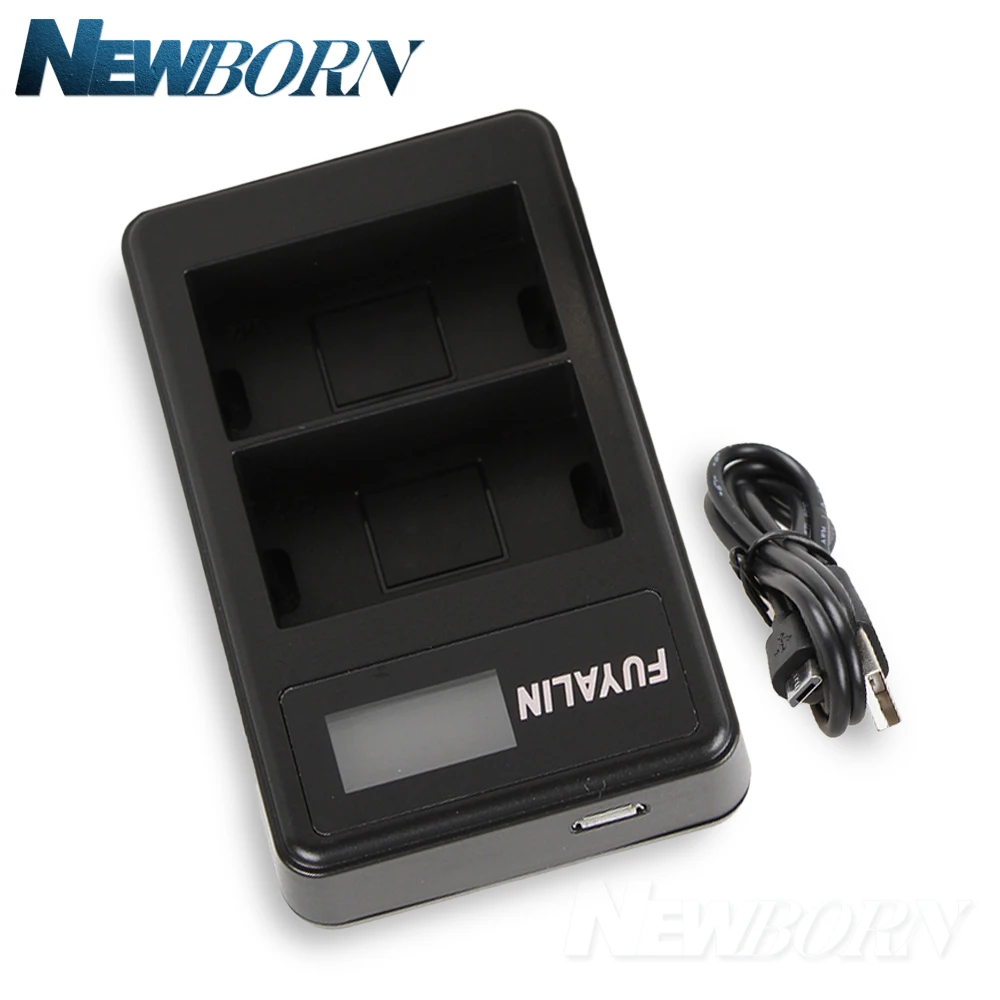 Двойное зарядное устройство USB с ЖК дисплеем для Sony NP F550 F960 F930 F770 F750 F730 F570 F950 F990 F980