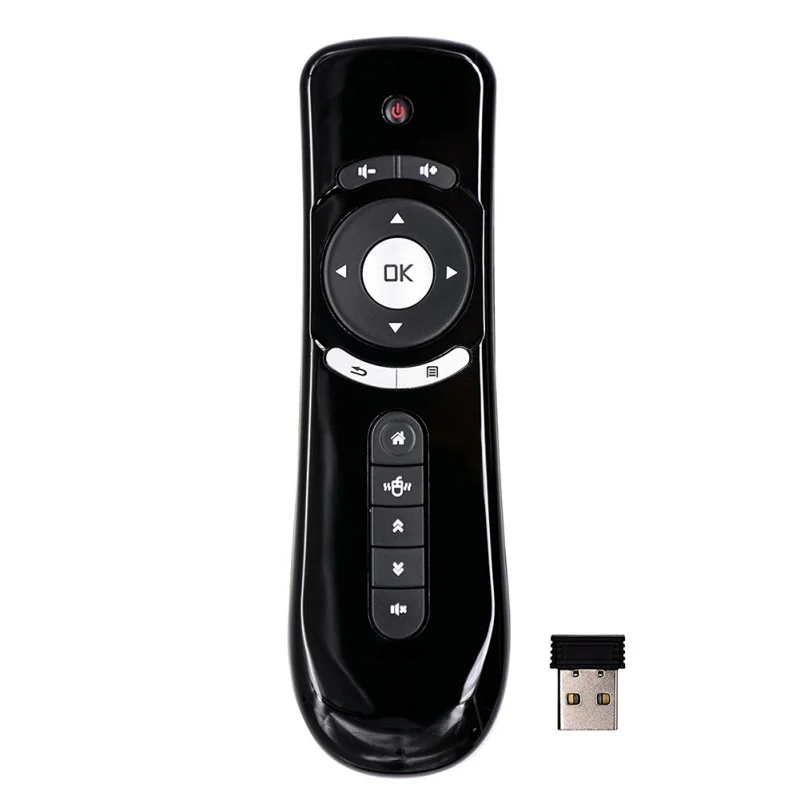 

2.4G Wireless T26 Fly Air Mouse 3D Gyro Motion Stick Remote Control For PC Smart TV