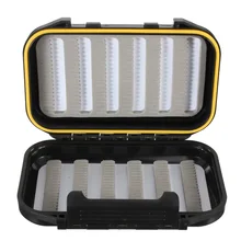 Bobing 13x9x3,8 см Прочный Водонепроницаемый ABS пластик пена приманка крючок Fly рыболовные снасти Коробка Чехол для хранения