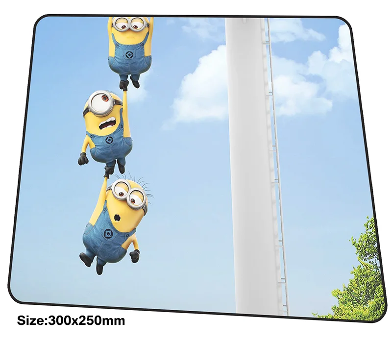 Игровой коврик для мыши Minions 300x250 мм большой персонализированный мыши|Коврики
