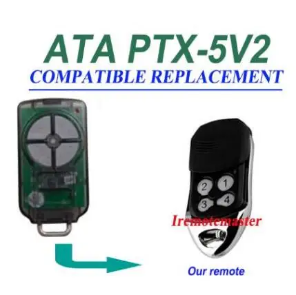 

FOR ATA PTX5V2 PTX2V2 Garage Door Triocode PTX-5V2 Transmitter remote + Wall Mount free shipping