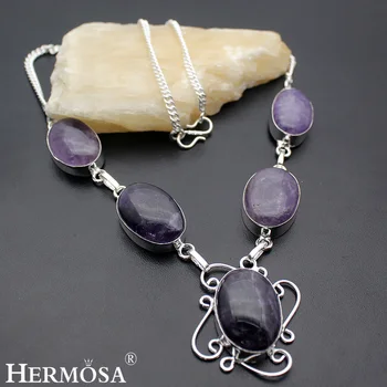 

HERMOSA Jewelry Unique Fashion 925 Sterling Silver Women Necklace 19 inches HM384