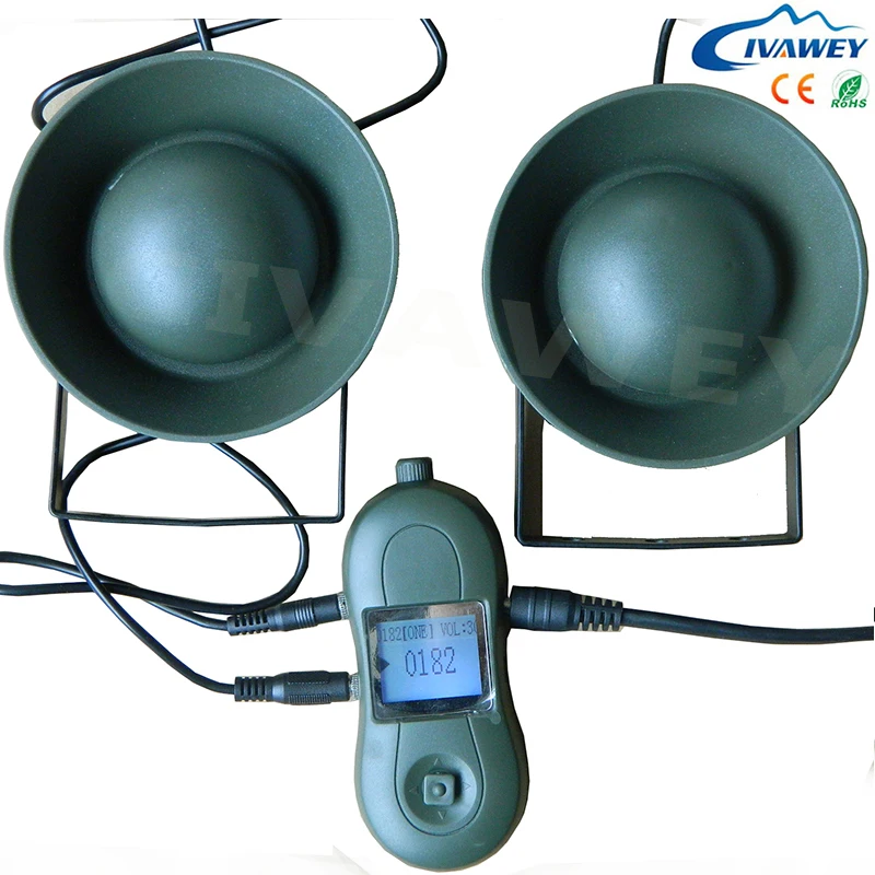 

Sealed design Desert machine 2* Loud Speakers 50W Hunting Birds MP3 Bird Caller BIRD MP3 PLAYER TIMER ON OFF
