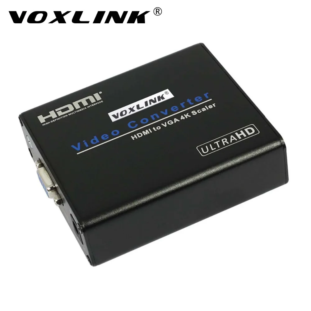 1080 P HDMI VGA аудио видео адаптер конвертера с Порты и разъёмы Поддержка 4 К * 2 HDCP для