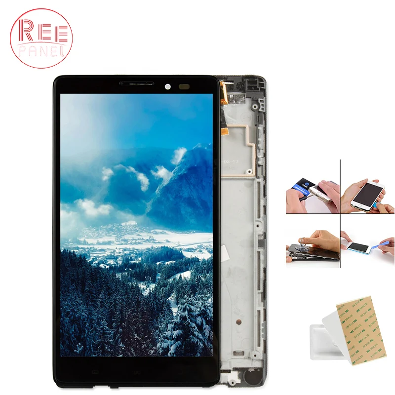 

Original 5.5'' 1920x1080 LCD For Lenovo Vibe Z Display Touch Screen Digitizer Assembly K910 Replacement Parts