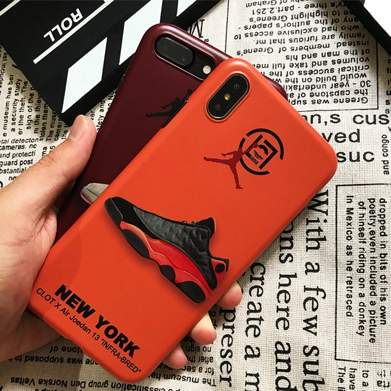 HOT Trend brand CLOT Case cover for iphone 6 6S 7 8 plus X10 XS MAX XR Super fly man Jordan AJ13 Soft silicon Retro Phone coque HOT Trend brand CLOT Case cover for iphone 6 6S 7 8 plus X10 XS MAX XR Super fly man Jordan AJ13 Soft silicon Retro Phone coque