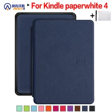 Тонкий Модный чехол для Amazon Kindle Paperwhite 4 6 ''E-reader PU чехол для Paperwhite водонепроницаемый 10-й электронная книга PQ94WIF