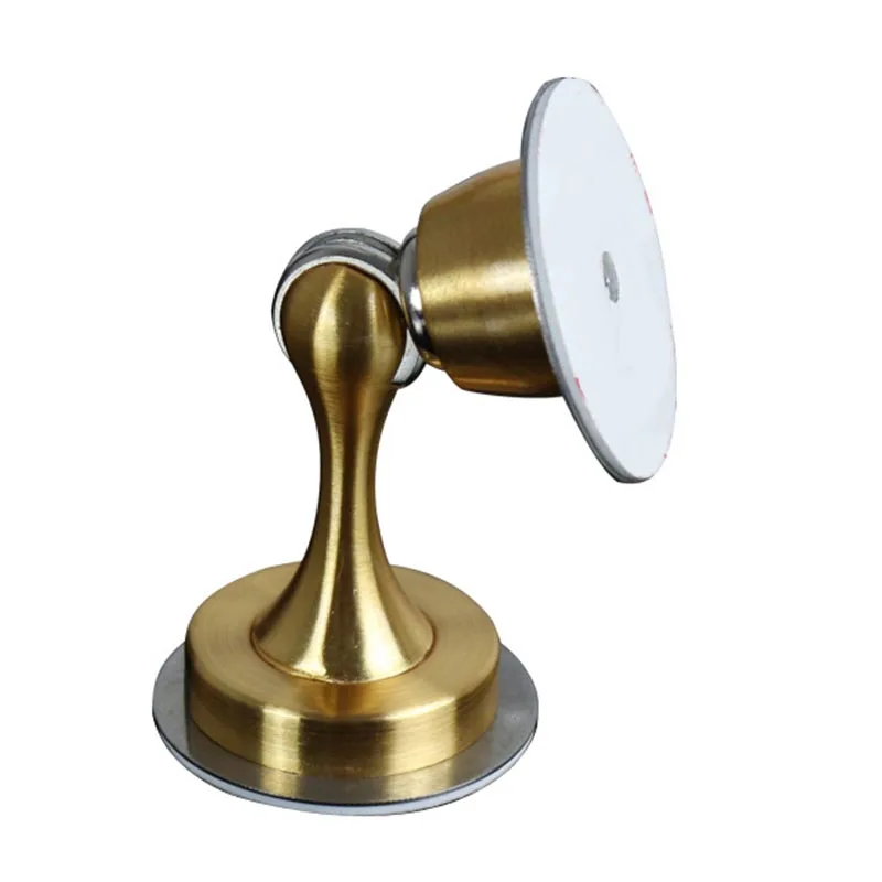 

Magnetic Door Stopper Stainless Steel Wall Protector Doors Stop Holder for Living Room Bedroom QJS Shop