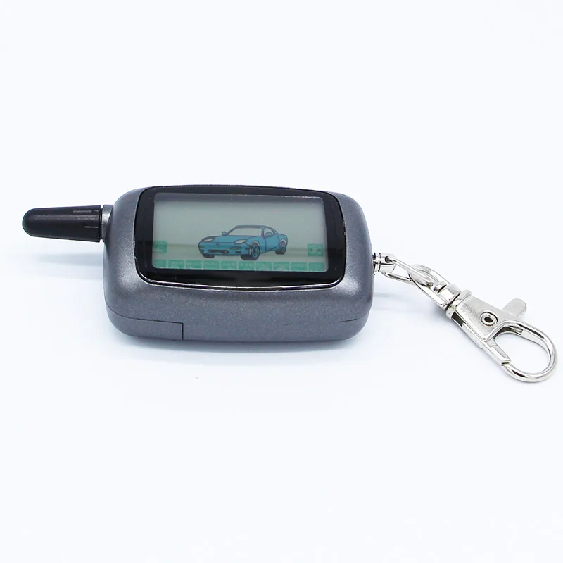 Starline A9 LCD Remote Controller Keychain /Remote Key Chain Fob for Vehicle Security Two Way Car Alarm System Starline Twage A9 Starline A9 LCD Remote Controller Keychain /Remote Key Chain Fob for Vehicle Security Two Way Car Alarm System Starline Twage A9