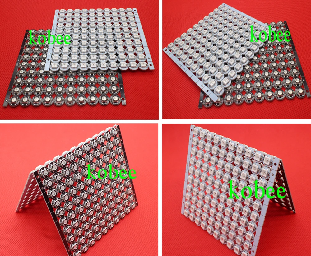 10 ~ 1000 шт. 4 контактный светодиодный чип WS2812B WS2812 и радиатор 5 в 5050 RGB WS2811 IC