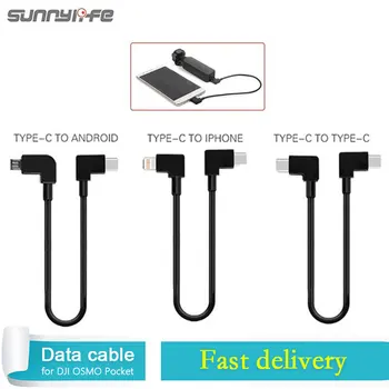 

New TYPE-C to Android IOS Data Cable Conversion Line for DJI OSMO POCKET Gimbal Accessories Osmo Pocket Data cable For Osmo Poc