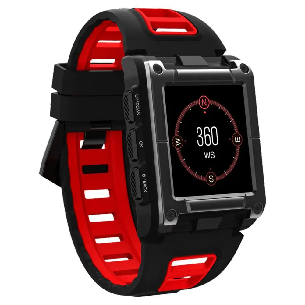 BEESCLOVER gps Спорт IP68 Водонепроницаемый плавание Смарт часы монитор сердечного ритма термометр высотомер цветной экран Smartwatch r25
