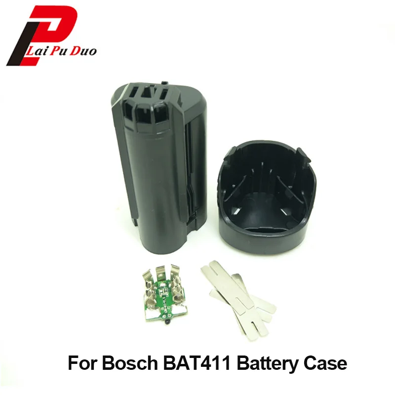 Аккумулятор для электроинструмента пластиковый чехол(без ячеек) для Bosch 10,8 V, BAT 411 411A BAT411 GSR 10,8-Li