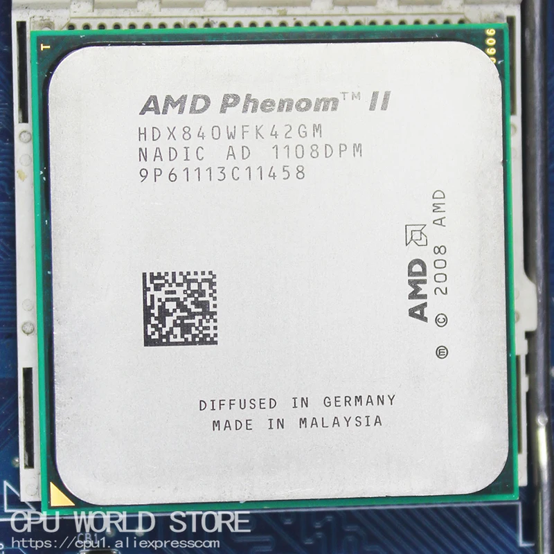 Четырехъядерный процессор AMD Phenom II X4 840 3,2 Ghz/2 M/95 W Socket AM3 AM2+ 938 pin