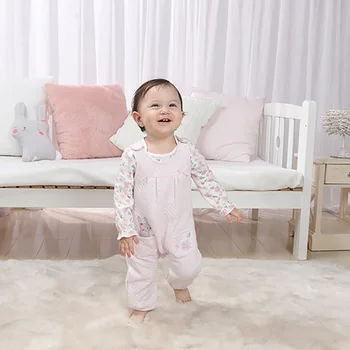 

2Pcs/set Super Soft Cotton Baby Unisex Rompers Overalls Newborn Clothes Long Sleeve Roupas de bebe Infantis Girl clothing