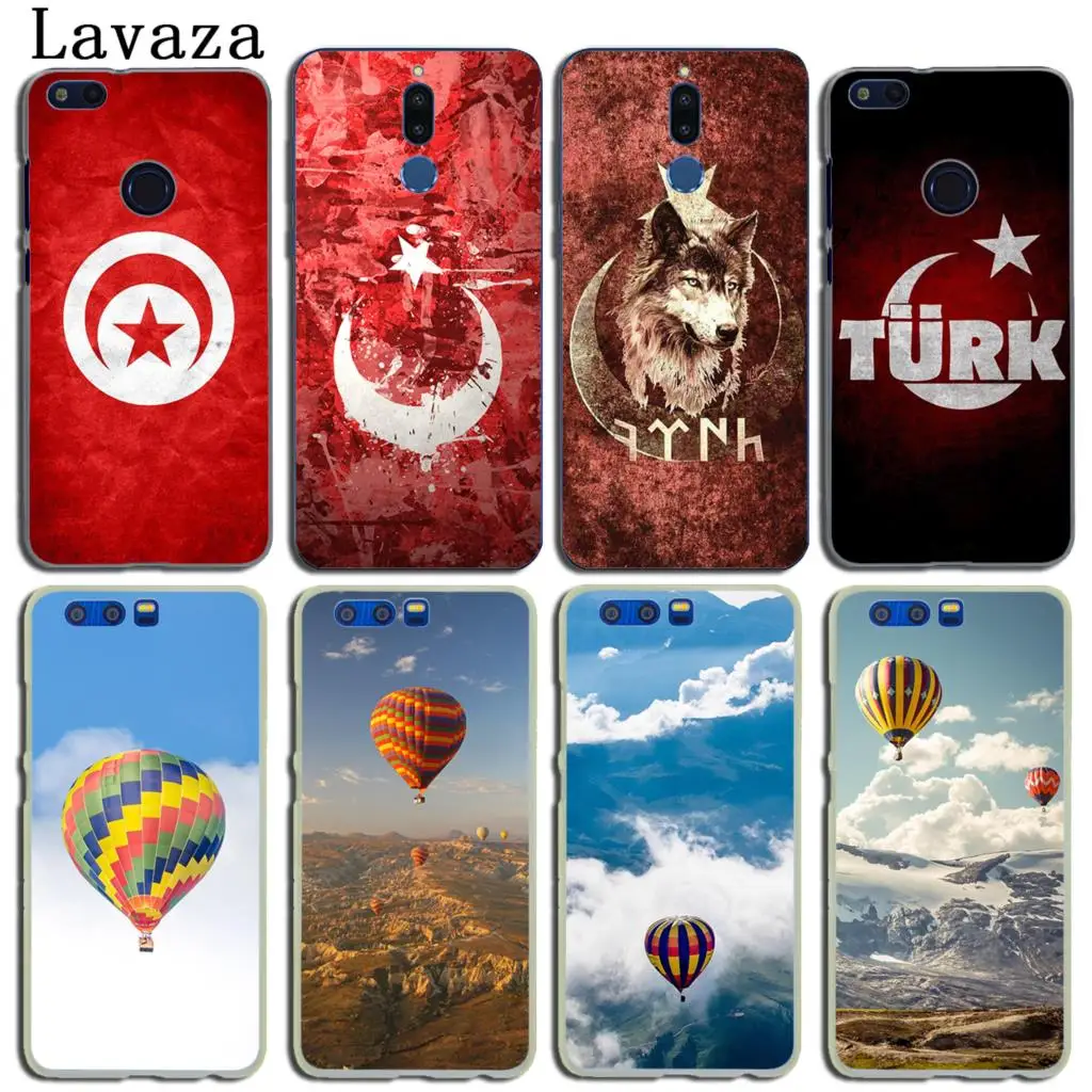Чехол для воздушного шара с турецким флагом Wolf Huawei Y9 Y7 Y6 Prime Nova 5I 4 3i 3 2i Honor 20 10 8X 8C 8 9X