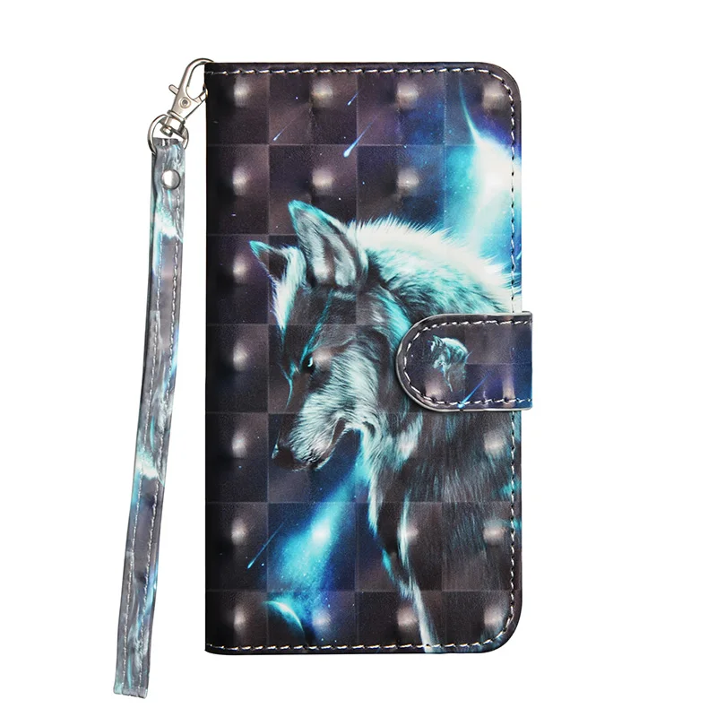 Flip Case For Lenovo K6 NOTE K6 Power K8 Note 3D Vision Painted Leather Stand Wallet Cover For Lenovo A1010 S60 S60T S1 P2 C2 (10)