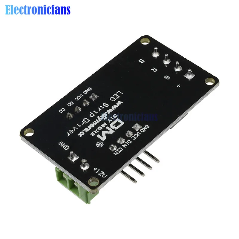 Для Arduino UNO R3 для MCU системы Светодиодная лента драйвер модуля v1.0 12V DC 5V