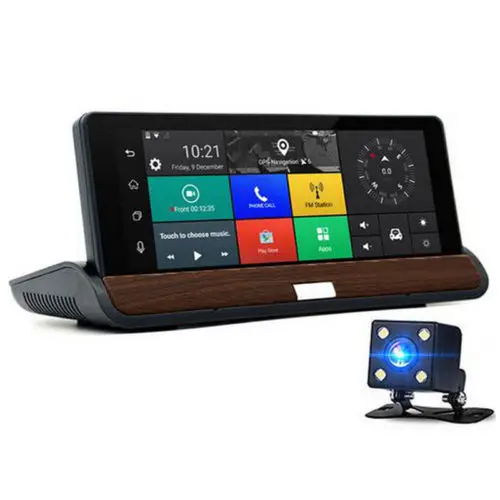 3G Автомобильный GPS навигатор Camare 16G DVR 7 &quotAndroid 5 0 1080P WIFI Bluetooth FM видеорегистратор с
