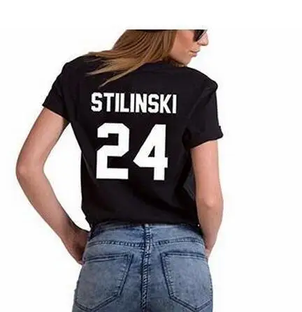 BKLD 2018 Lovers Couple T Shirt Women Men Valentines Gift STILINSKI 24 Letters Printed Couple Summer Matching Clothes For Lovers BKLD 2018 Lovers Couple T Shirt Women Men Valentines Gift STILINSKI 24 Letters Printed Couple Summer Matching Clothes For Lovers