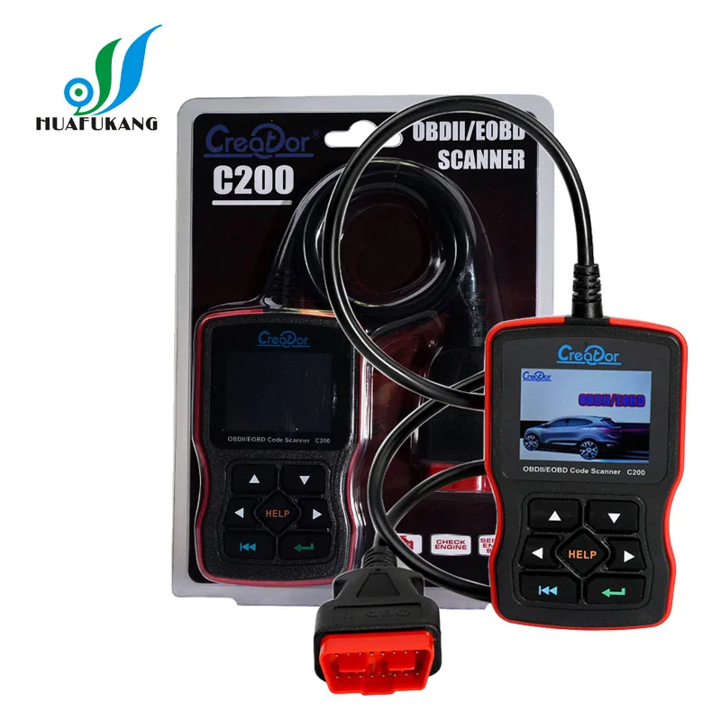 Creator C200 OBDII/EOBD считыватель кодов для бензиновых и дизельных европейских