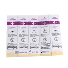 10 шт. 5RS Одноразовые стерилизованные татуаж Pen машина иглы Советы для бровей губ Microblading поставки