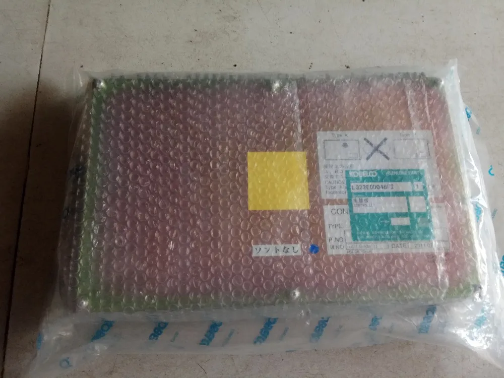 Free shipping Kobelco Excavator controller /computer board YN22E00123F3 /LQ22E00048F2 for Kobelco S