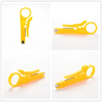 

2PCS Portable Practical Simple Mini Plier Punch Down Network UTP/STP Cable Cutter Home Wire Stripper Hand Tools