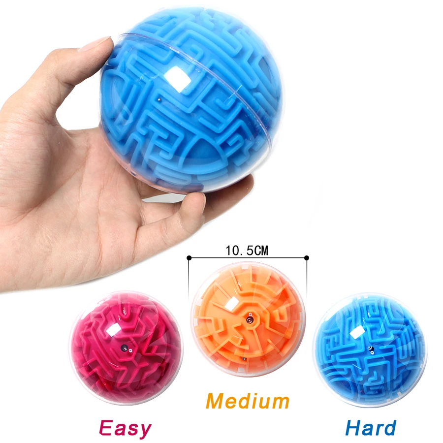 

Magic 3D Perplexus Maze Ball Interesting Labyrinth Puzzle Game Challenging Three-dimensional Maze educational IQ toys for kids