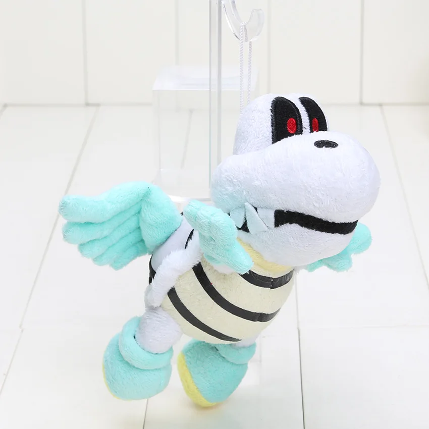

6cm-24cm Super Mario Bros Plush Flying Winged Dry Bones Mario Luigi Mushroom Yoshi Bowser Peach Soft Toy Stuffed Animal Retail