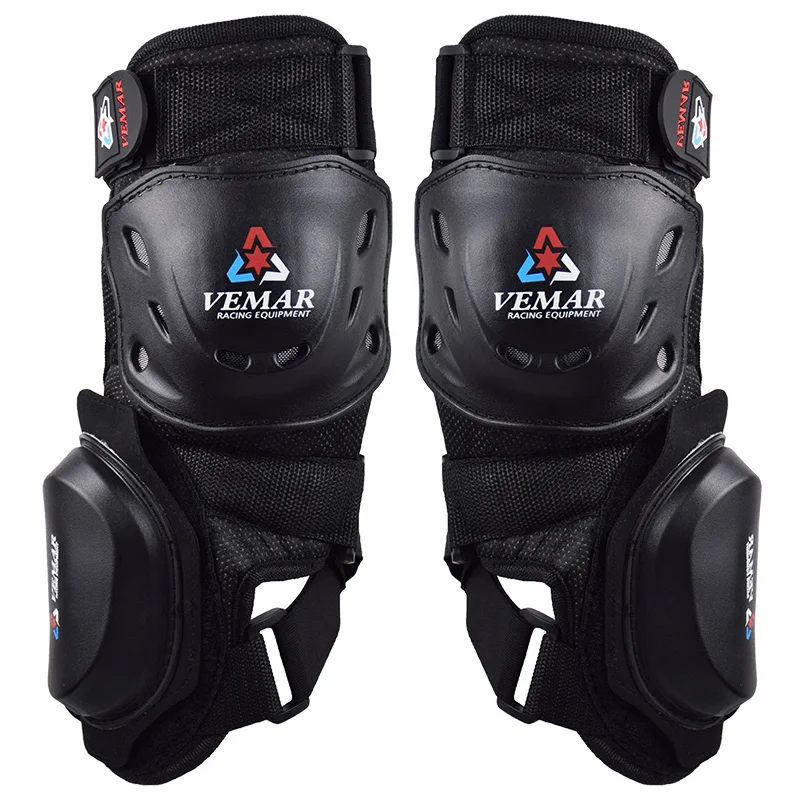 

VEMAR Motorcycle Protection Knee Pads Dance Men Kneepad Motorcycle Kneepads Adult Elastic Strap Shard Shell Racing Outdoor Sport