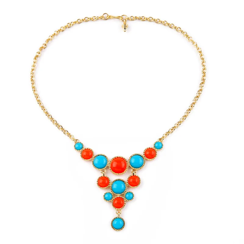 Bulk Price Casual Brisk Pendants Necklace For Women Statement Girly Touch Gold Color Unique
