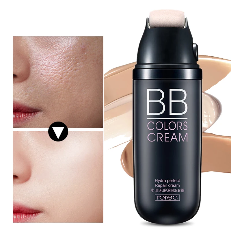 

ROREC Foundation BB cream,Light,Moisturizer Face Cream Concealer Whitening Sun Block Perfect Cover Makeup Moisturizing Cosmetics