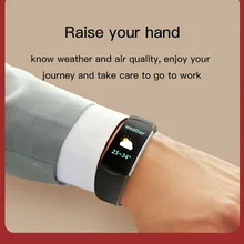 Бизнес мужчин смарт-браслет сердечный ритм трекер health monitor умный Браслет Подключите USB прямого заряда фантастический спортивный браслет