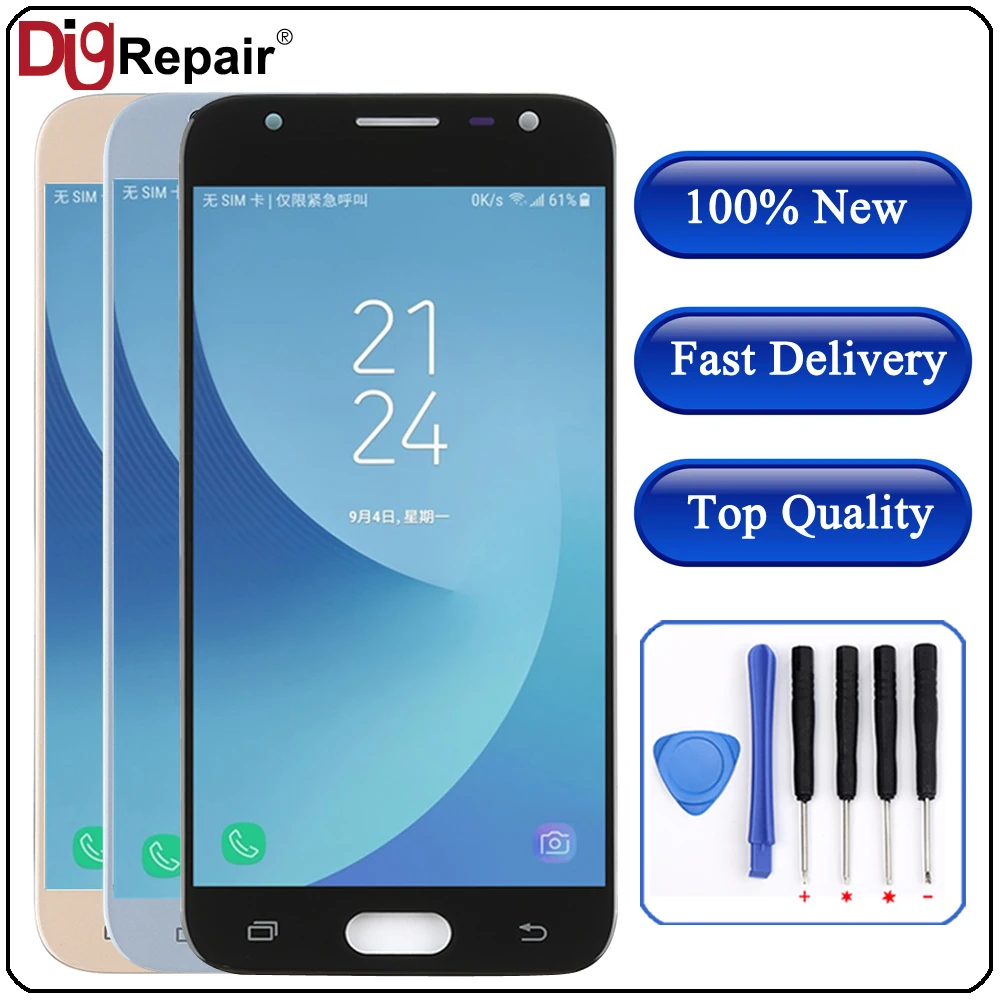 

j330 lcd For Samsung Galaxy J3 2017 LCD J330 J330F J330G LCD Display Touch Screen Digitizer Assembly For Samsung J3 2017 screen