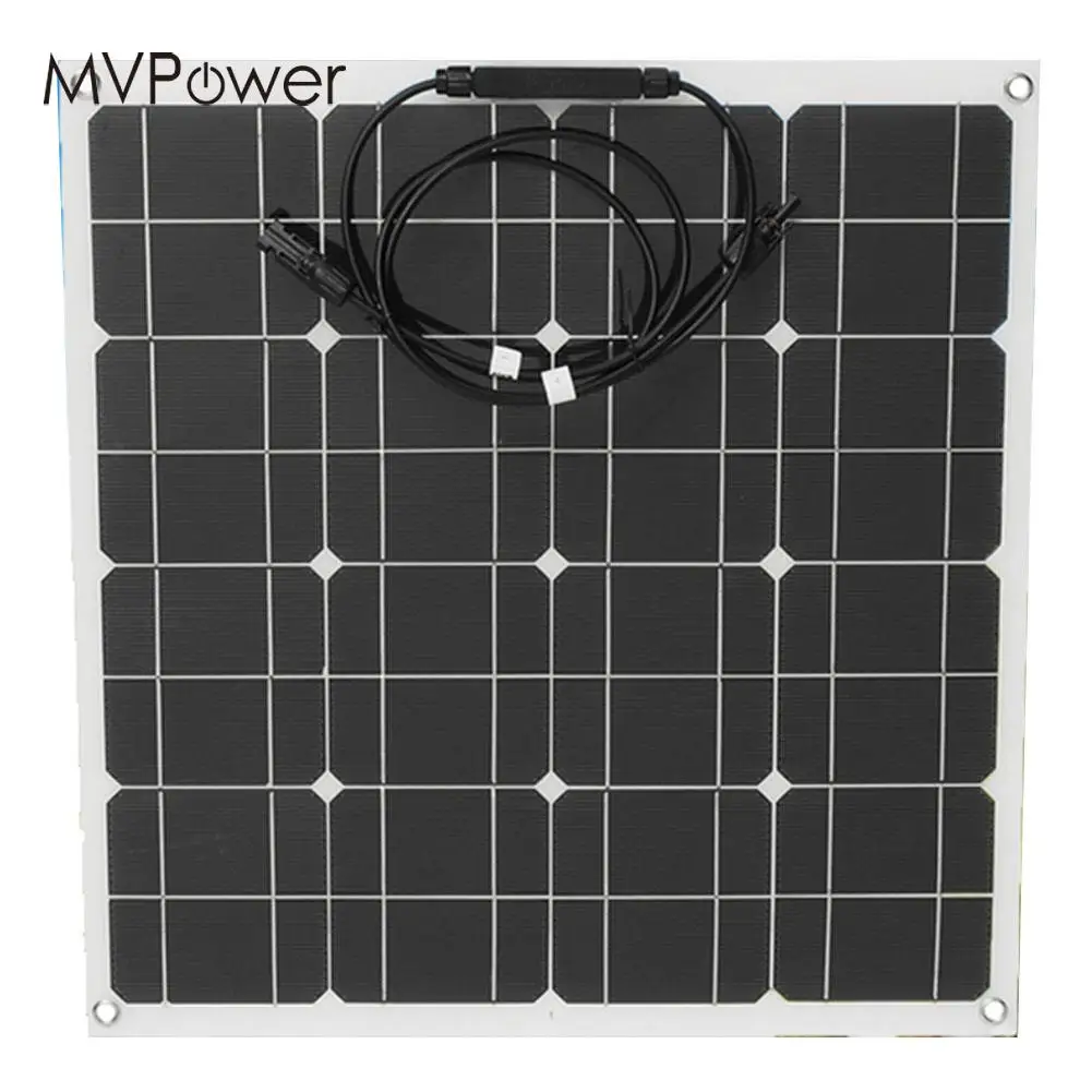 

Portable Solar Panel Practical 12v 50w Solar Cells Sunpower
