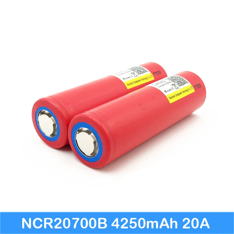 20700 аккумулятор Turmera для SANYO 20700B 4250mAh 20A литий-ионный аккумулятор для 20700 электронной сигареты Vape литиевая велосипедная батарея jun14