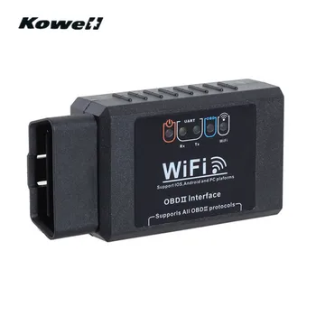 

KOWELL Super Wi-fi ELM327 OBDII Auto Smart Intelligent Diagnostic Interface Code Scanner Reader OBD2 OBD 2 Scan Tools + CD