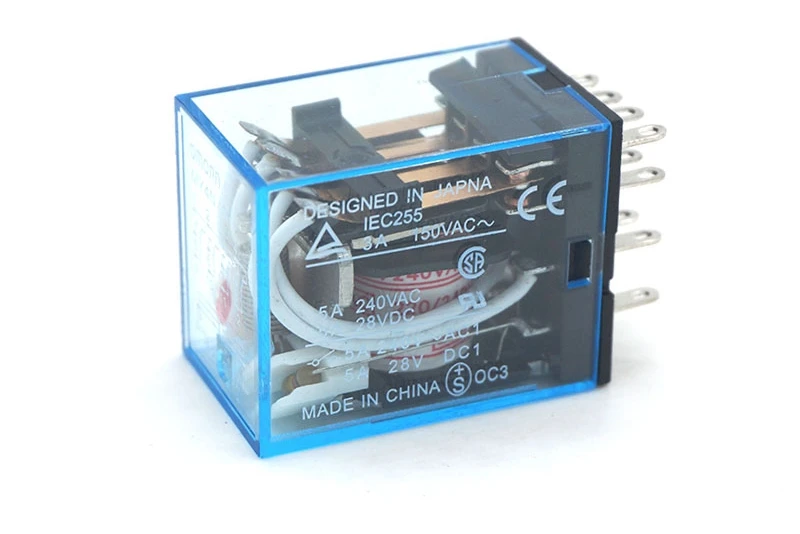 Dpdt com Soquete Base de Relé v dc Pequeno 5a 14pin Bobina 10 Pcs My4nj 12 7 10 Pcs Relé MY4NJ 12 V DC