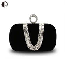 Для женщин бриллиантами clutchs knucklebox принцессы Вечерние сумки Для женщин сумка женский мини Сумочка Европейский Стиль