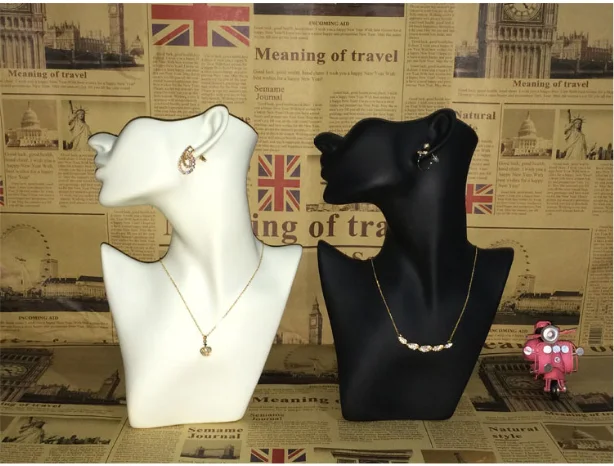 

Free Shipping!! New Design Mannequin Jewelry Head Model For Necklace Display