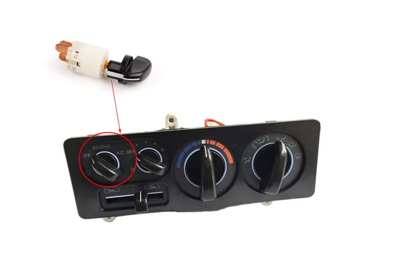 Air Conditioning AC Switch Heater Control Knob for Mitsubishi Pajero Montero 